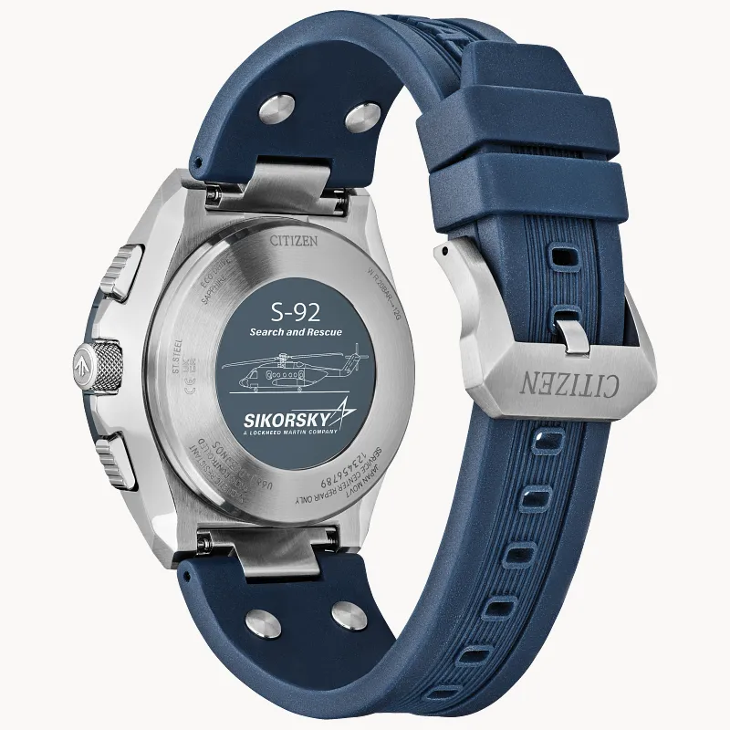Promaster Sikorsky Blue Dial Rubber Strap JY8156-00L | CITIZEN Promaster Sikorsky Blue Dial Rubber Strap JY8156-00L | CITIZEN